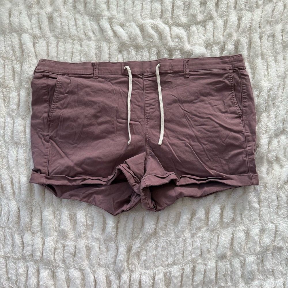 torrid Casual Mauve Drawstring Shorts